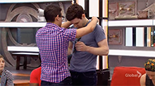 Johnny saves Kevin Big Brother Canada